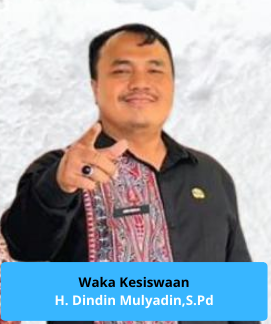 Waka Kesiswaan H. Dindin Mulyadin,S.Pd