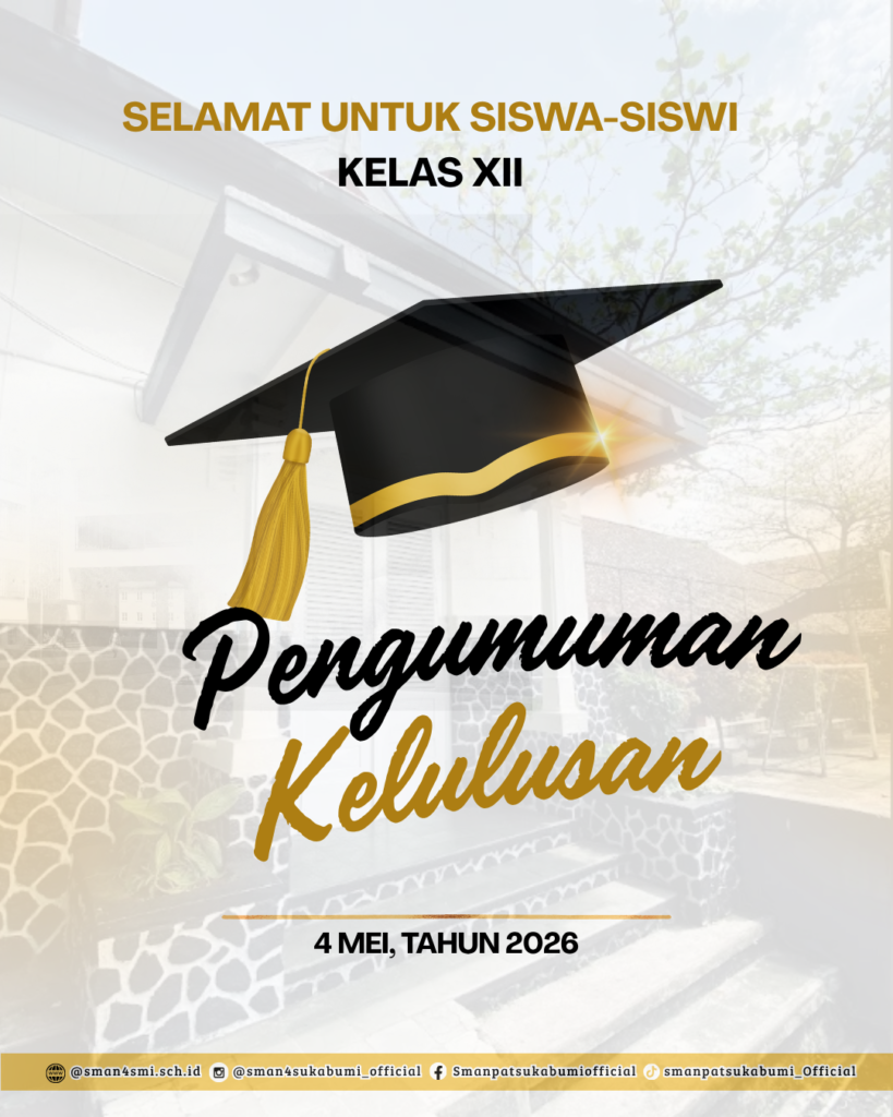 pengumuman kelulusan sma negeri 4 sukabumi