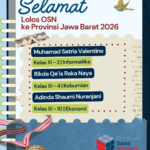 SMAN 4 Sukabumi Lolos OSN-K 2026