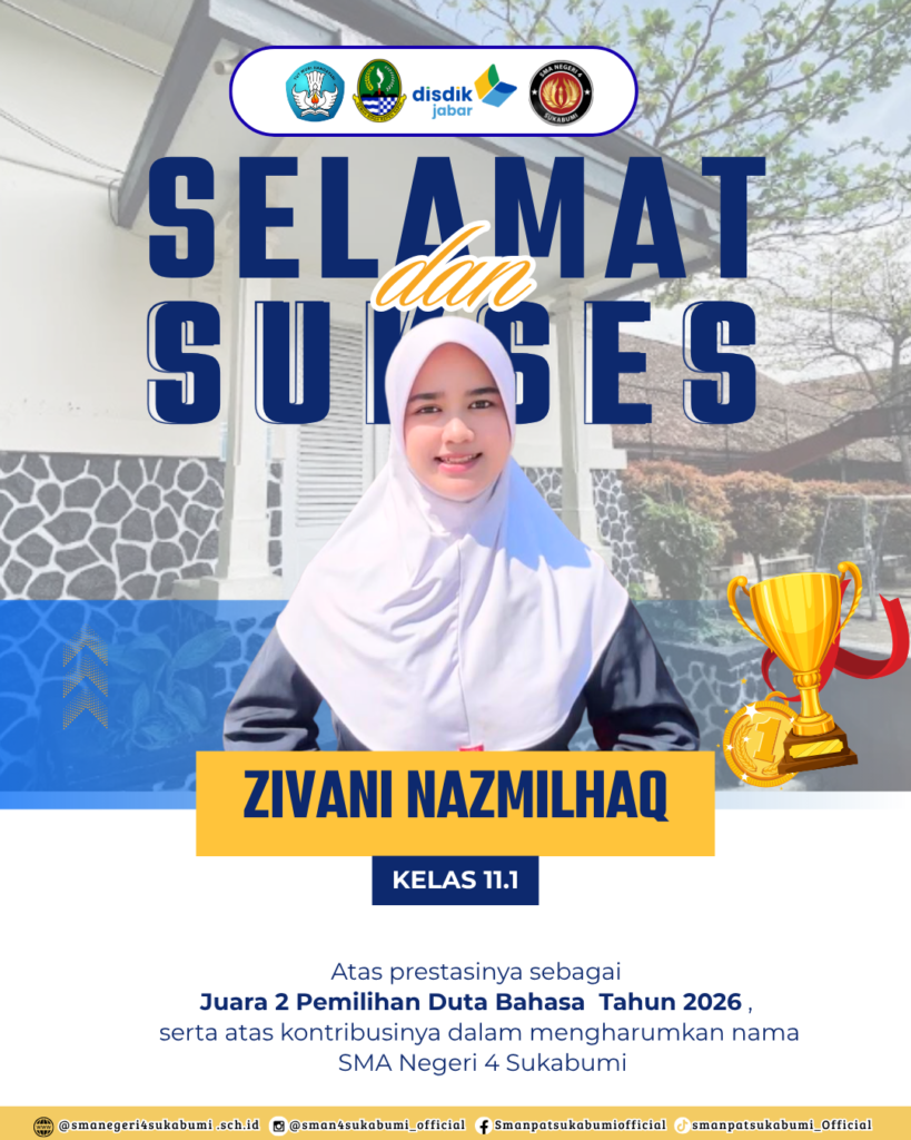 prestasi siswa sman 4 sukabumi